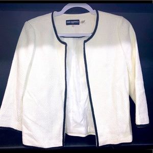 Karl Lagerfeld Paris white blazer
